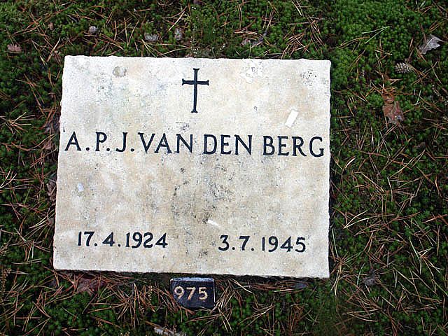 Afbeelding van graf of monument van Andreas Petrus Josephus van den Berg