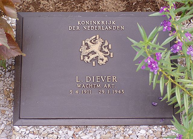 Afbeelding van graf of monument van Lammert Diever