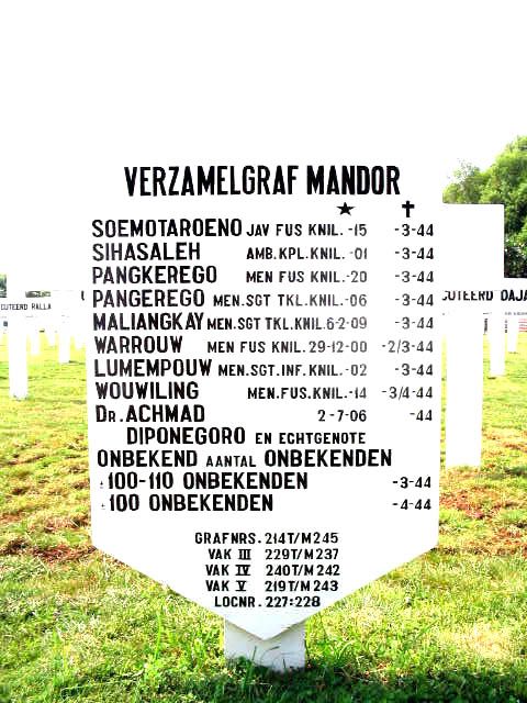 Afbeelding van graf of monument van Achmad Diponegoro + echtgenote