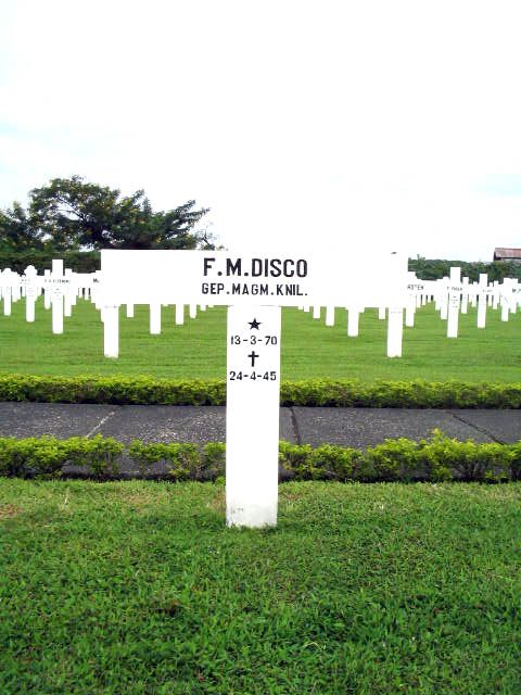 Afbeelding van graf of monument van Franciscus Marinus Disco