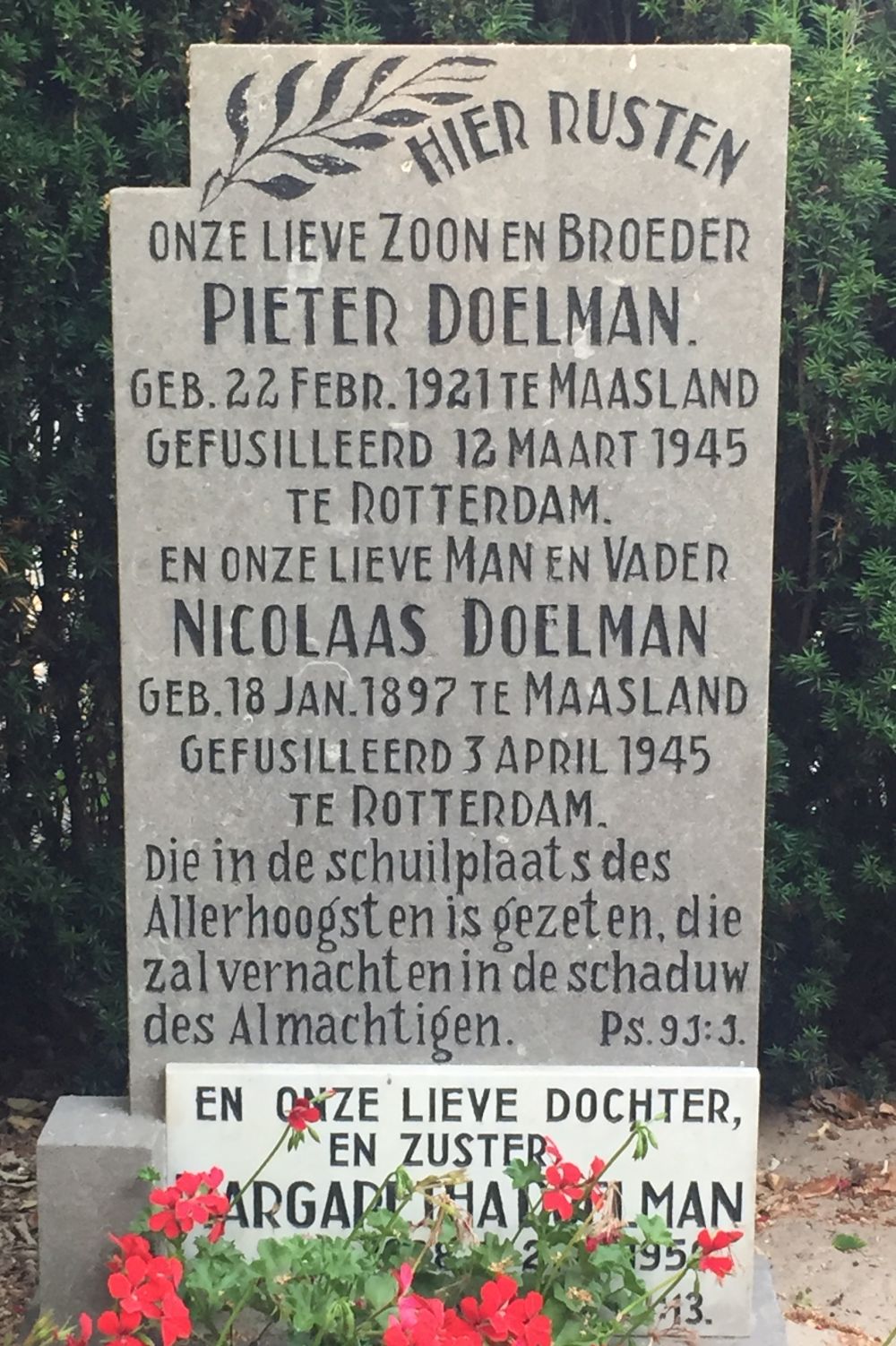 Afbeelding van graf of monument van Pieter Doelman