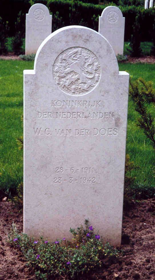 Afbeelding van graf of monument van Willem Cornelis van der Does