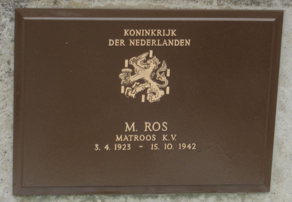 Afbeelding van graf of monument van Martinus Ros
