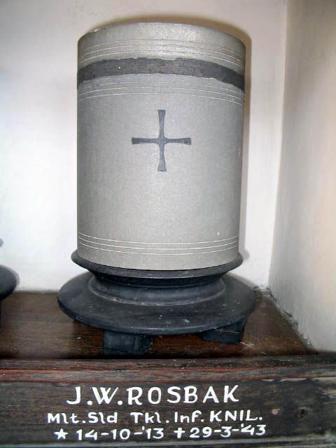 Afbeelding van graf of monument van Johan Willem Rosbak