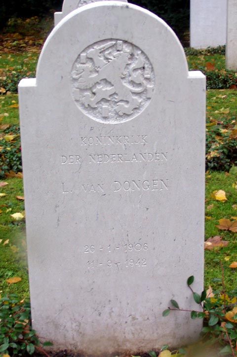 Afbeelding van graf of monument van Leendert van Dongen