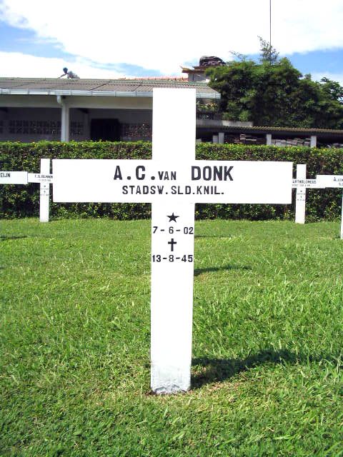 Afbeelding van graf of monument van Arie Cornelis van Donk