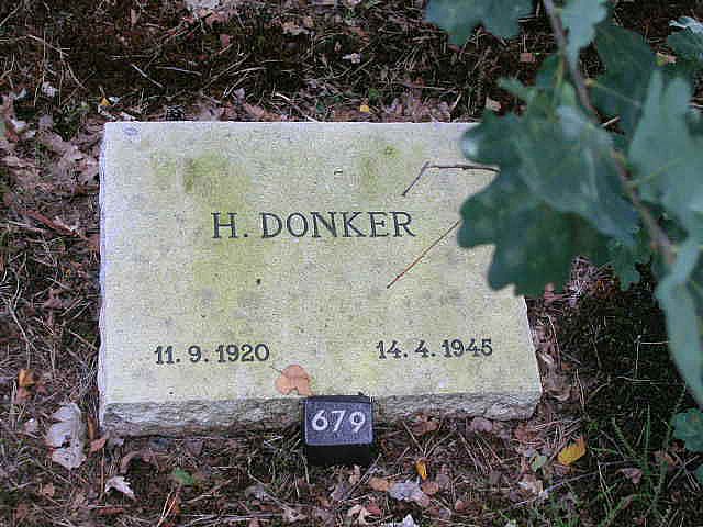 Afbeelding van graf of monument van Hendrikus Donker