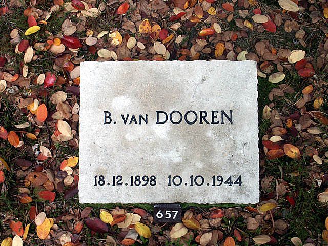 Afbeelding van graf of monument van Berend van Dooren