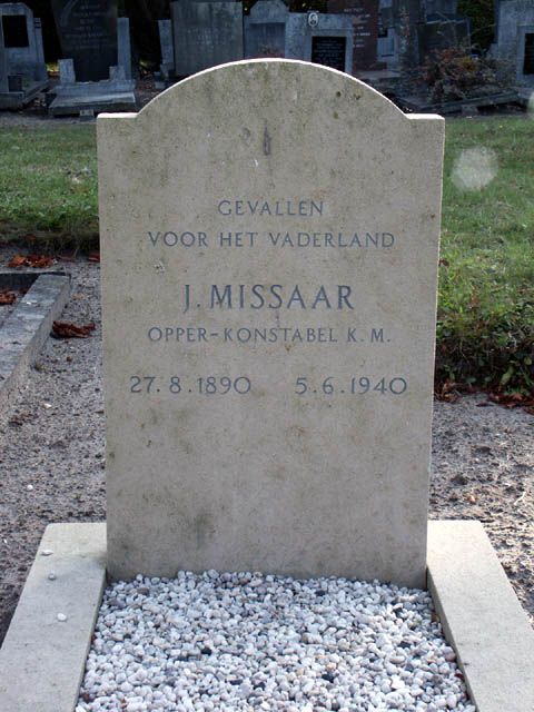 Afbeelding van graf of monument van Jan Missaar