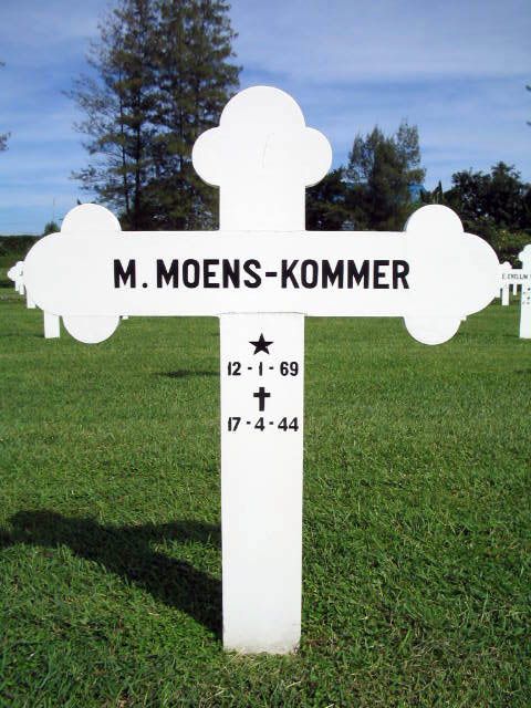 Afbeelding van graf of monument van Margaretha Moens-Kommer