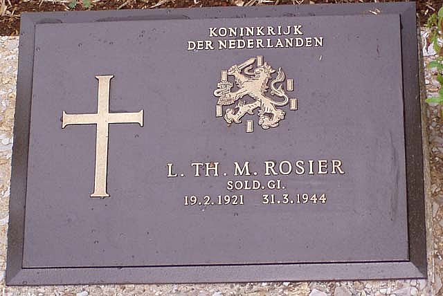 Afbeelding van graf of monument van Lambertus Theodorus Martin Rosier