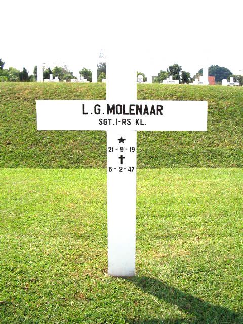 Afbeelding van graf of monument van Leendert Gerrit Molenaar