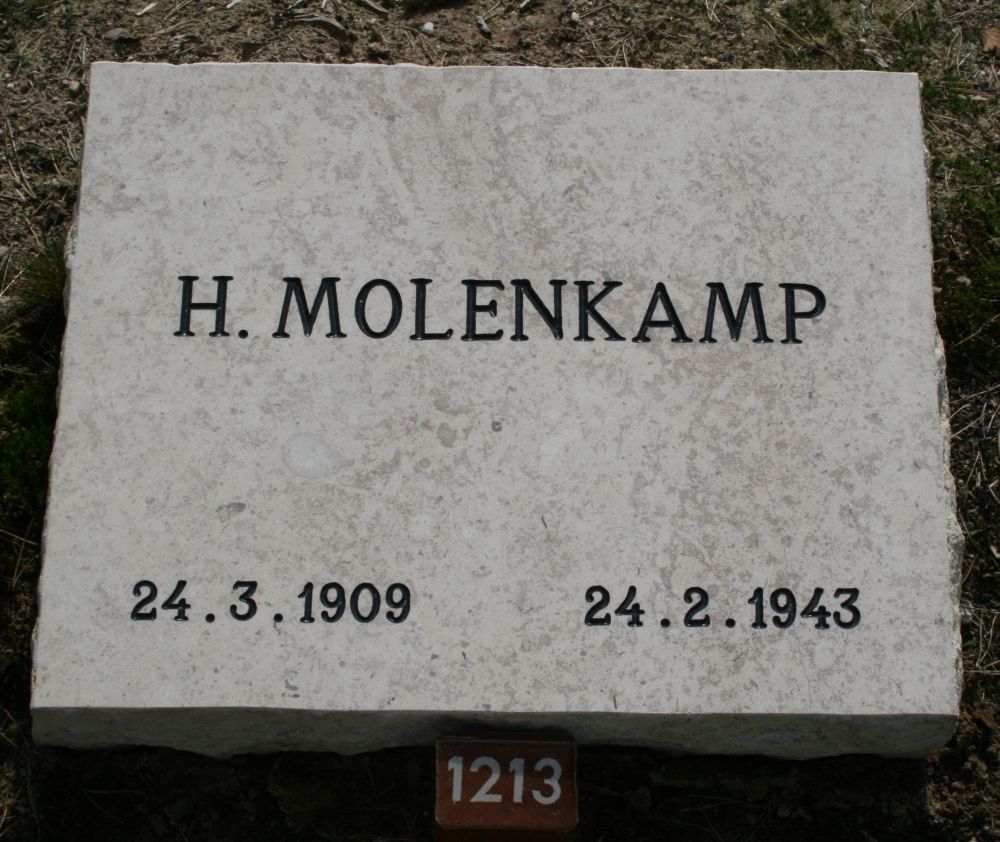 Afbeelding van graf of monument van Hendrik Molenkamp