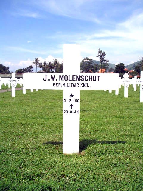 Afbeelding van graf of monument van Jacobus Wilhelmus Molenschot