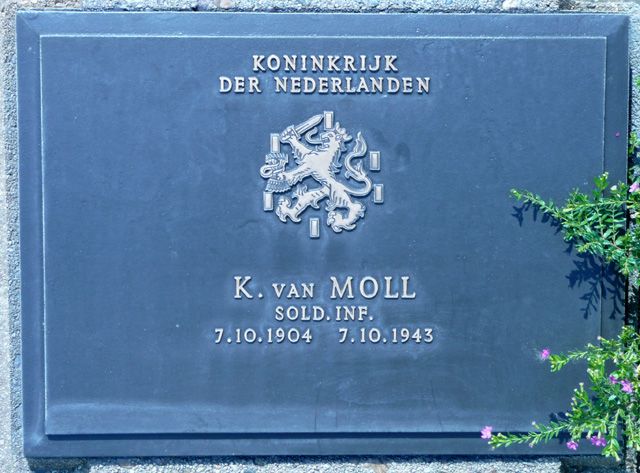 Afbeelding van graf of monument van Karel van Moll