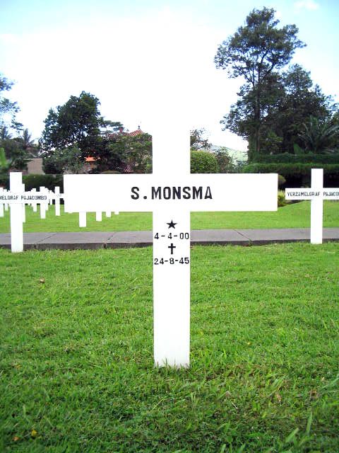 Afbeelding van graf of monument van Sijbe Monsma