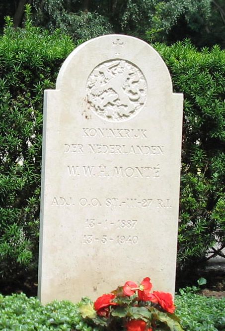 Afbeelding van graf of monument van Willem Wouter Henri Monté