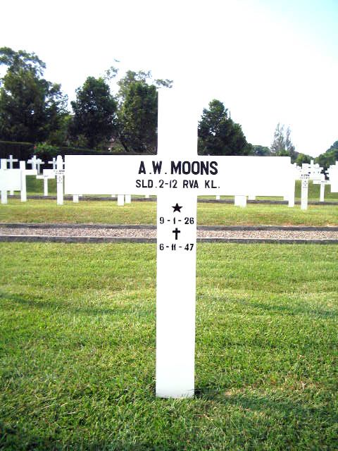 Afbeelding van graf of monument van Arnoldus Wijnandus Moons