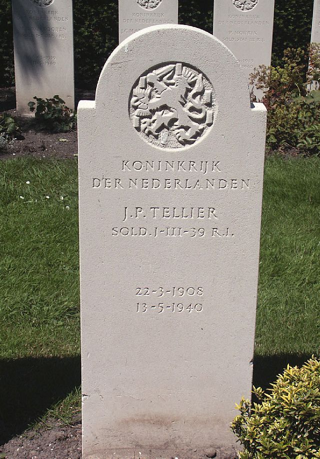 Afbeelding van graf of monument van Jacob Pieter Tellier