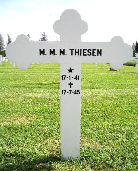 Afbeelding van graf of monument van Margaretha Maria Magdalena Thiesen