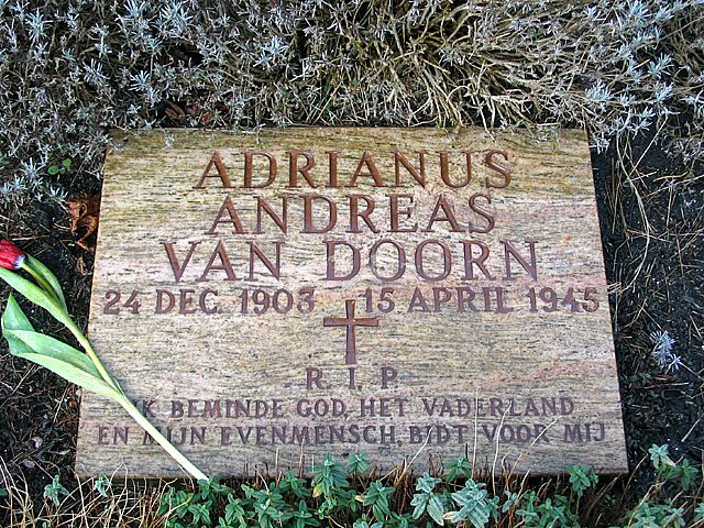 Afbeelding van graf of monument van Adrianus Andreas van Doorn