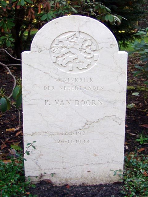 Afbeelding van graf of monument van Peter van Doorn