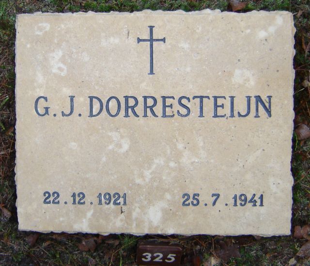 Afbeelding van graf of monument van Gerrit Jacobus Dorresteijn