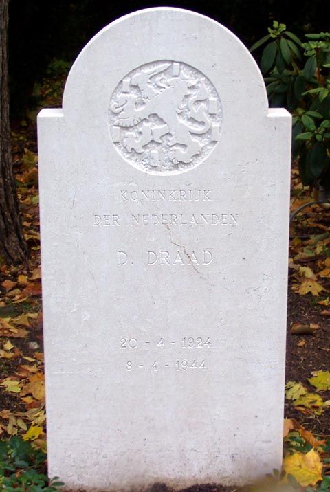 Afbeelding van graf of monument van Derk Draad