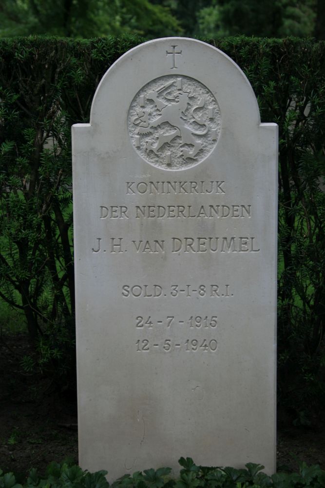 Afbeelding van graf of monument van Johannes Hendrikus van Dreumel