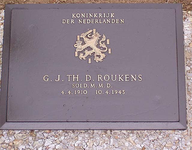 Afbeelding van graf of monument van Gerard Johannes Theodorus Dirk Roukens