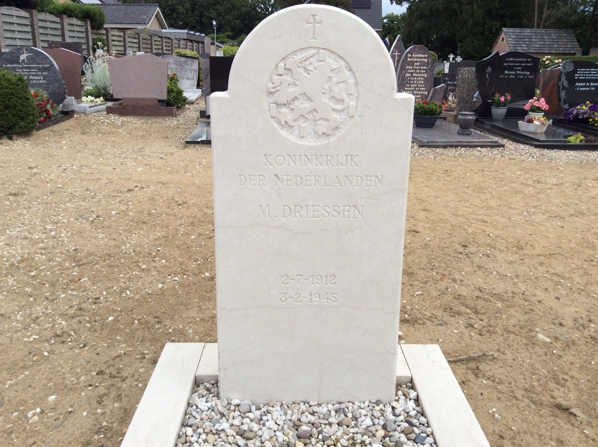 Afbeelding van graf of monument van Martinus Driessen