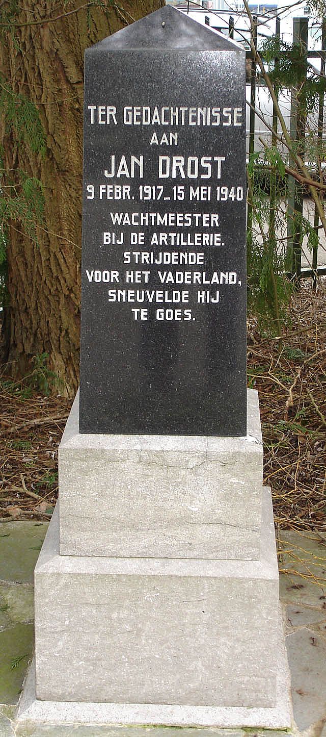 Afbeelding van graf of monument van Jan Drost