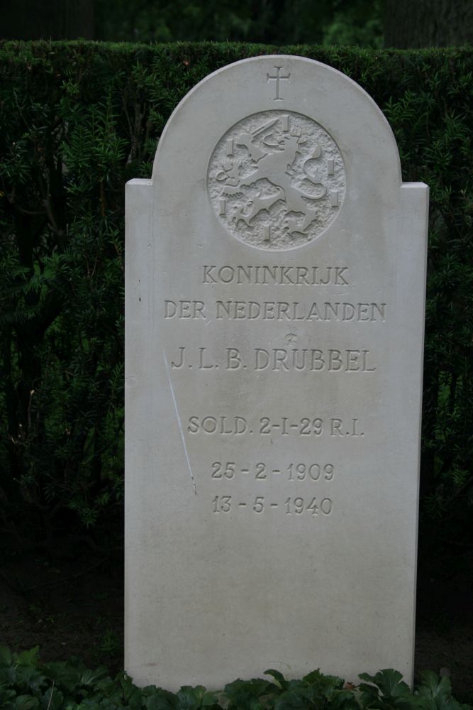 Afbeelding van graf of monument van Johannes Ludovicus Bernardus Drubbel