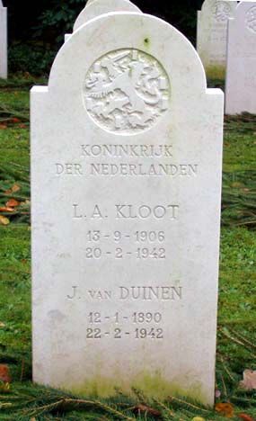 Afbeelding van graf of monument van Jan van Duinen