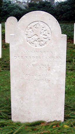 Afbeelding van graf of monument van Albertus Mulder