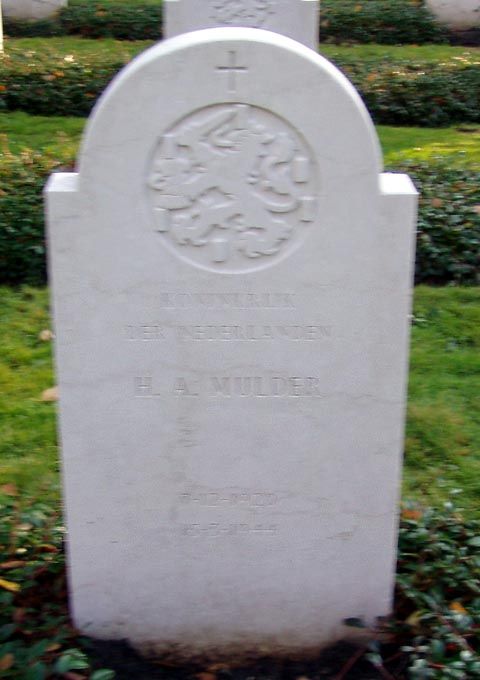 Afbeelding van graf of monument van Herman Antonie Mulder