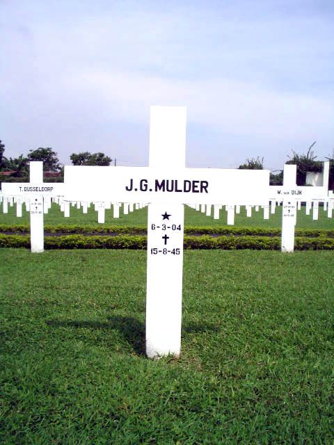 Afbeelding van graf of monument van Johannes Gerhardus Mulder