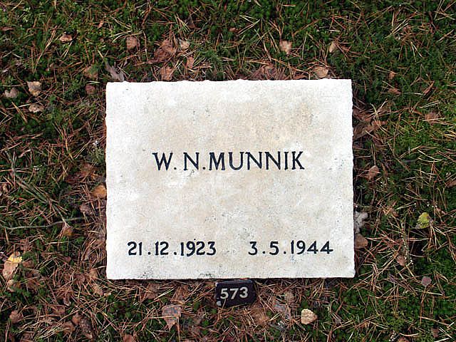 Afbeelding van graf of monument van Willem Nicolaas Munnik