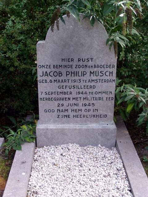 Afbeelding van graf of monument van Jacob Philip Musch