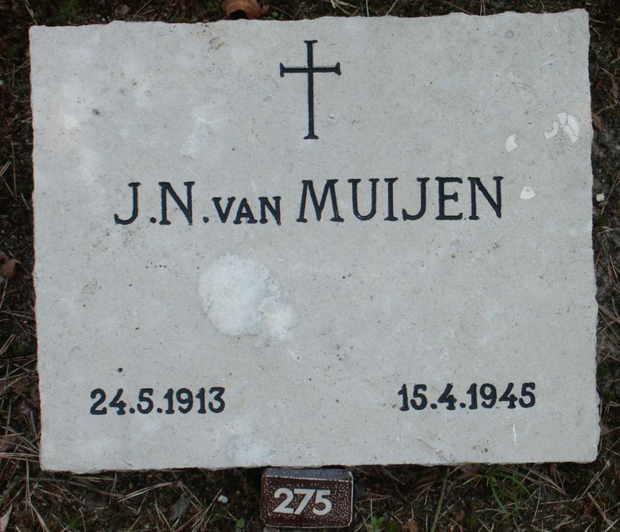 Afbeelding van graf of monument van Johannes Nicolaas van Muijen