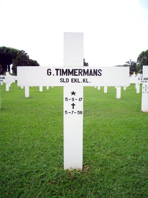 Afbeelding van graf of monument van Gerardus Timmermans