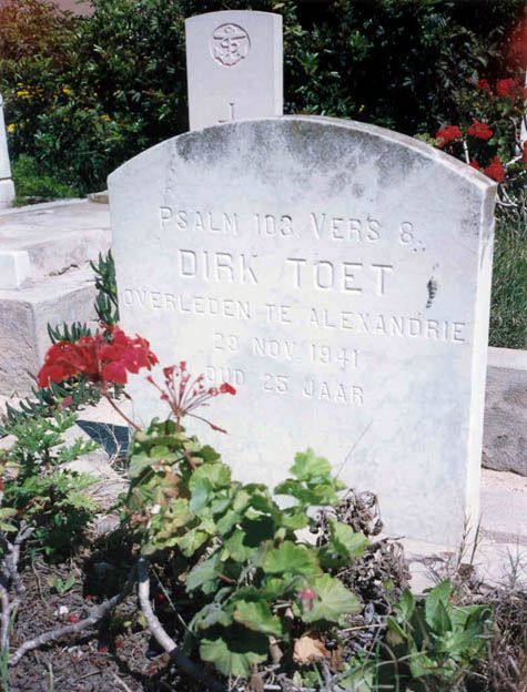 Afbeelding van graf of monument van Dirk Toet