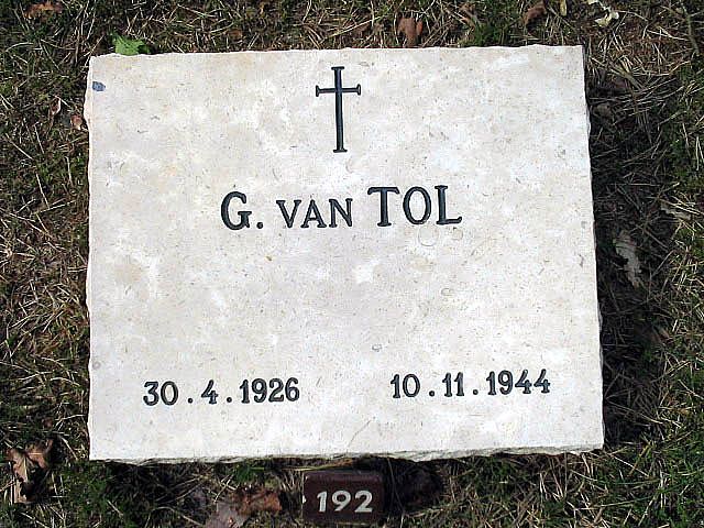 Afbeelding van graf of monument van Gerrit van Tol