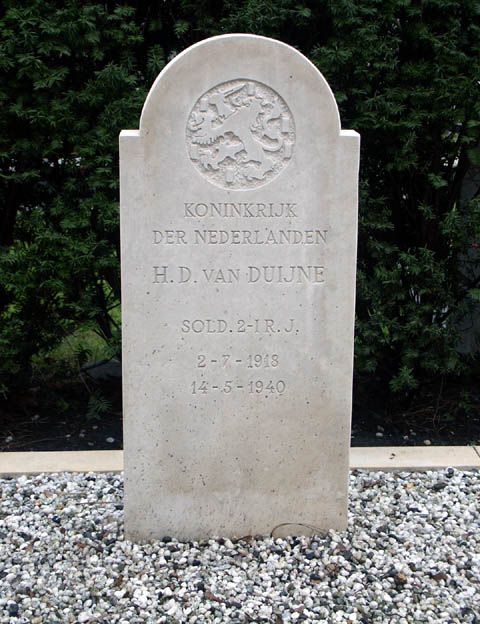 Afbeelding van graf of monument van Hendrik David van Duijne