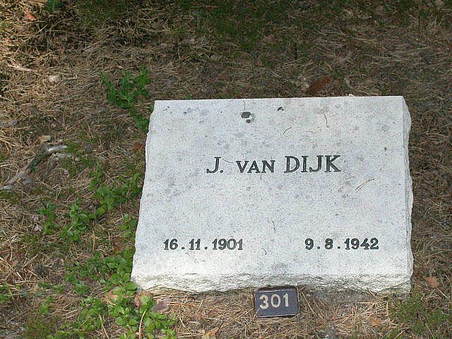 Afbeelding van graf of monument van Jan van Dijk