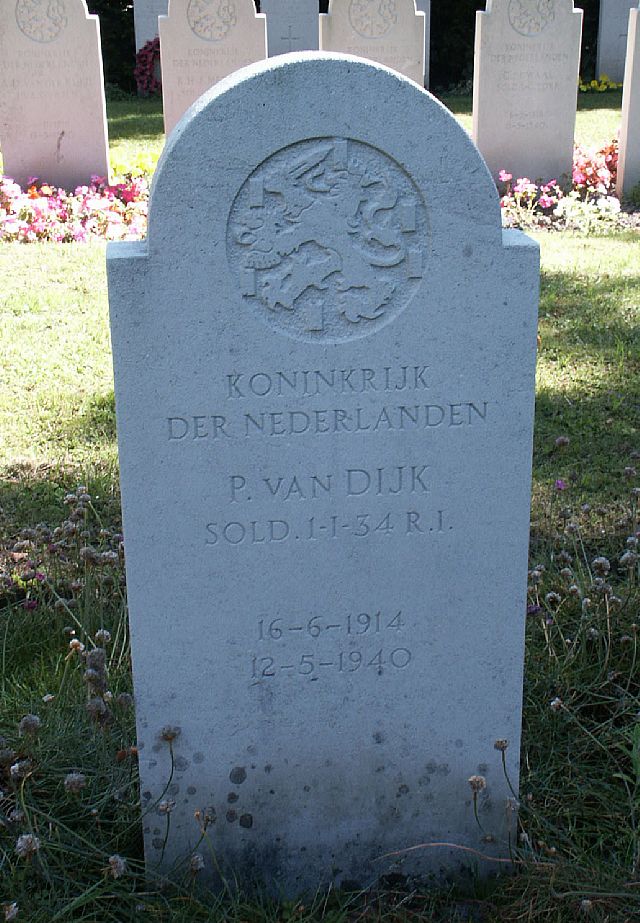 Afbeelding van graf of monument van Pieter van Dijk