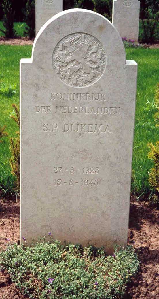 Afbeelding van graf of monument van Siefko Pieter Dijkema
