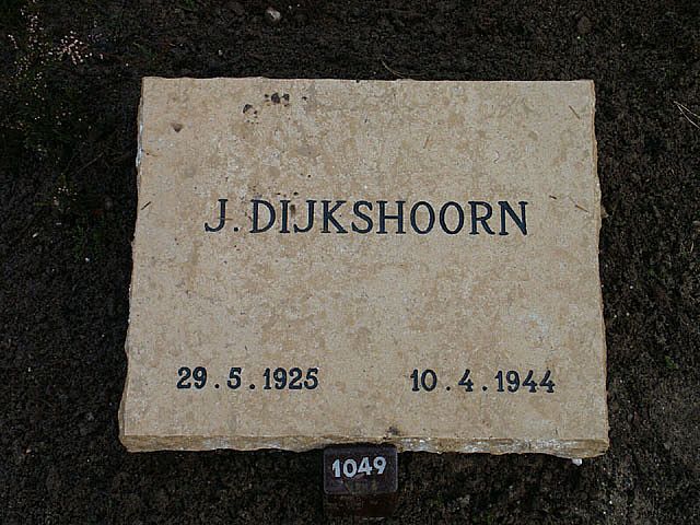 Afbeelding van graf of monument van Jacob Dijkshoorn
