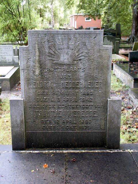Afbeelding van graf of monument van Hendrik Neddermeijer