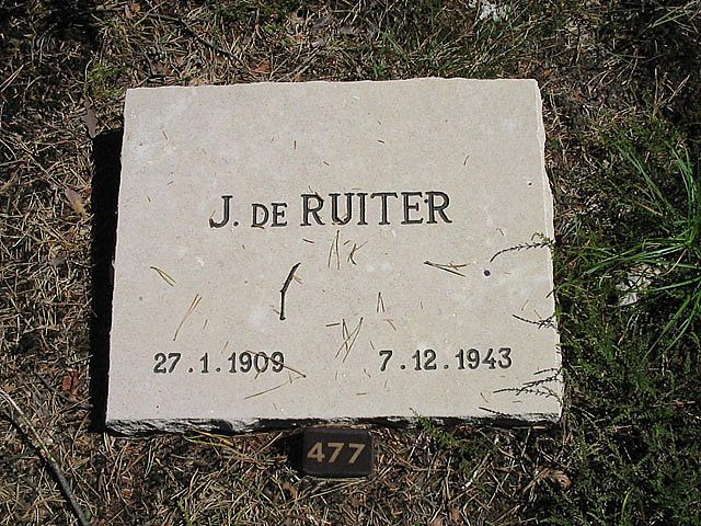 Afbeelding van graf of monument van Jan de Ruiter